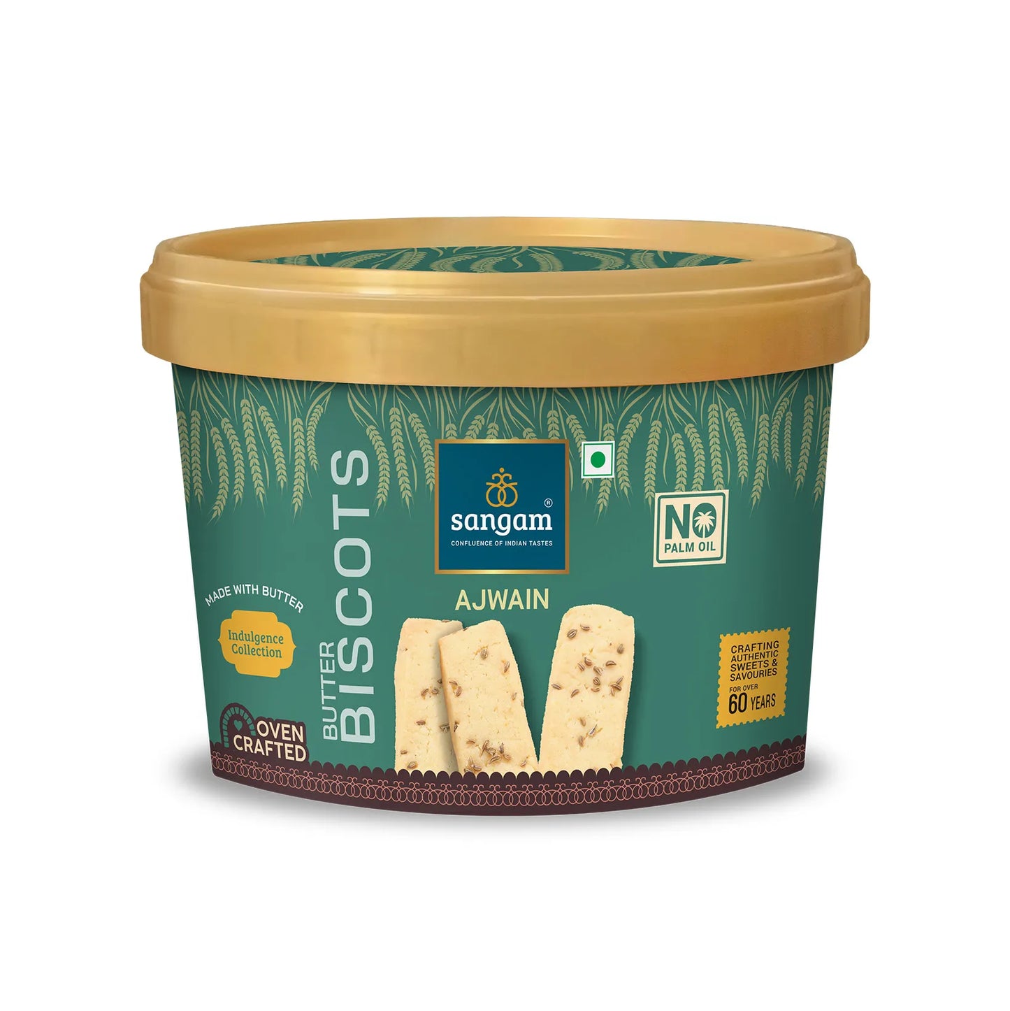 Ajwain Butter Biscuits