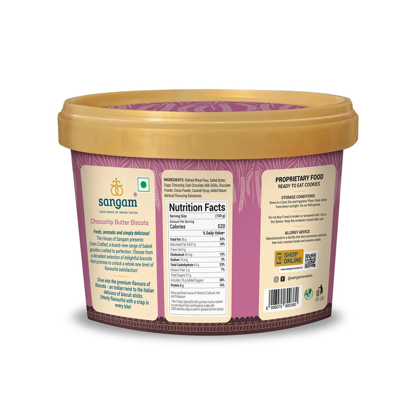 Chocochip Butter Biscuits