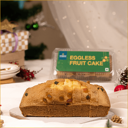 Eggless Fruit Cake