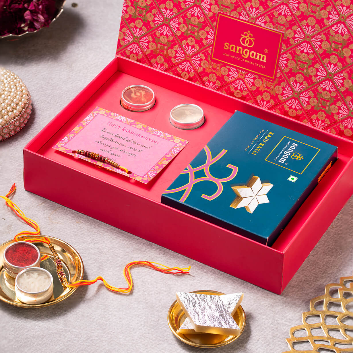 Kaju Burfi with Rakhi