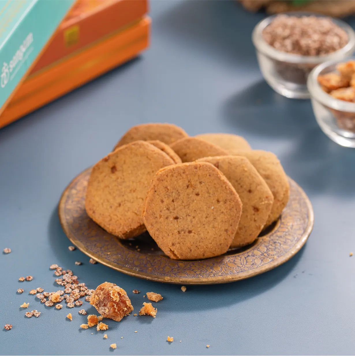 Multigrain Jaggery Biscuits