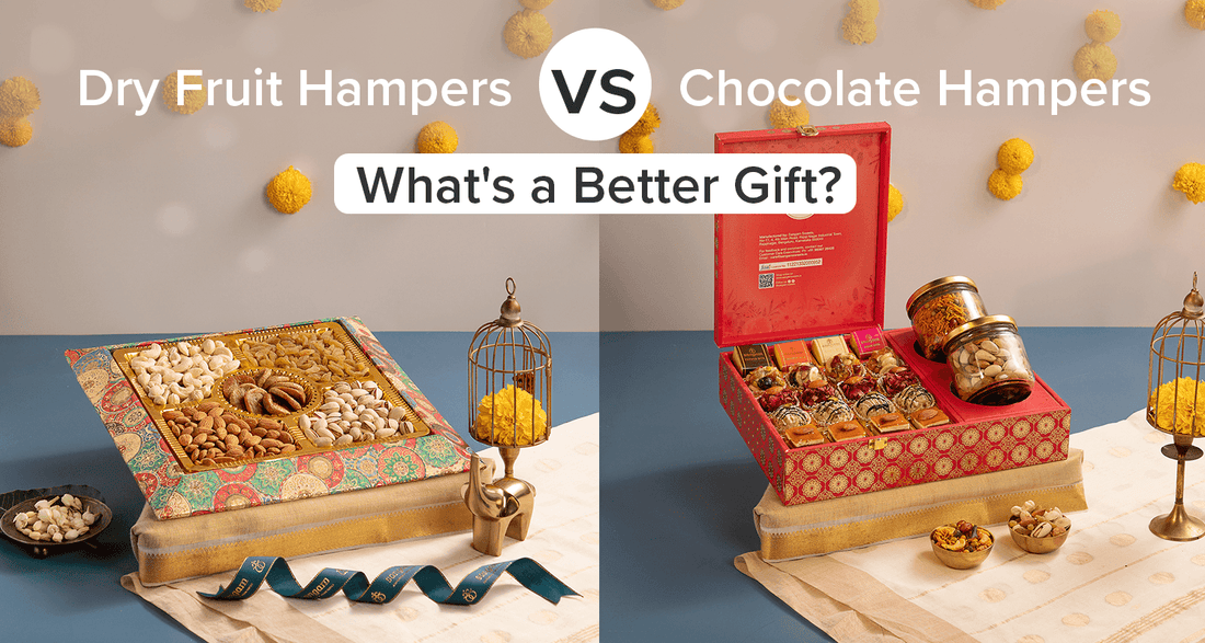 Dry Fruit Hampers vs Chocolate Hampers – What's a Better Gift?