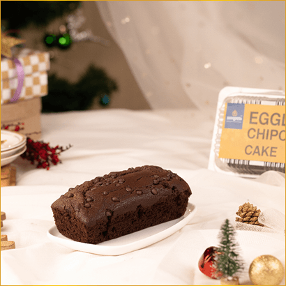 Eggless Chocochip Cake