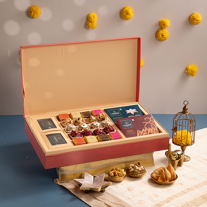 Swaad Samvaad – Traditional Mithai Gift Hamper – Sangam Sweets