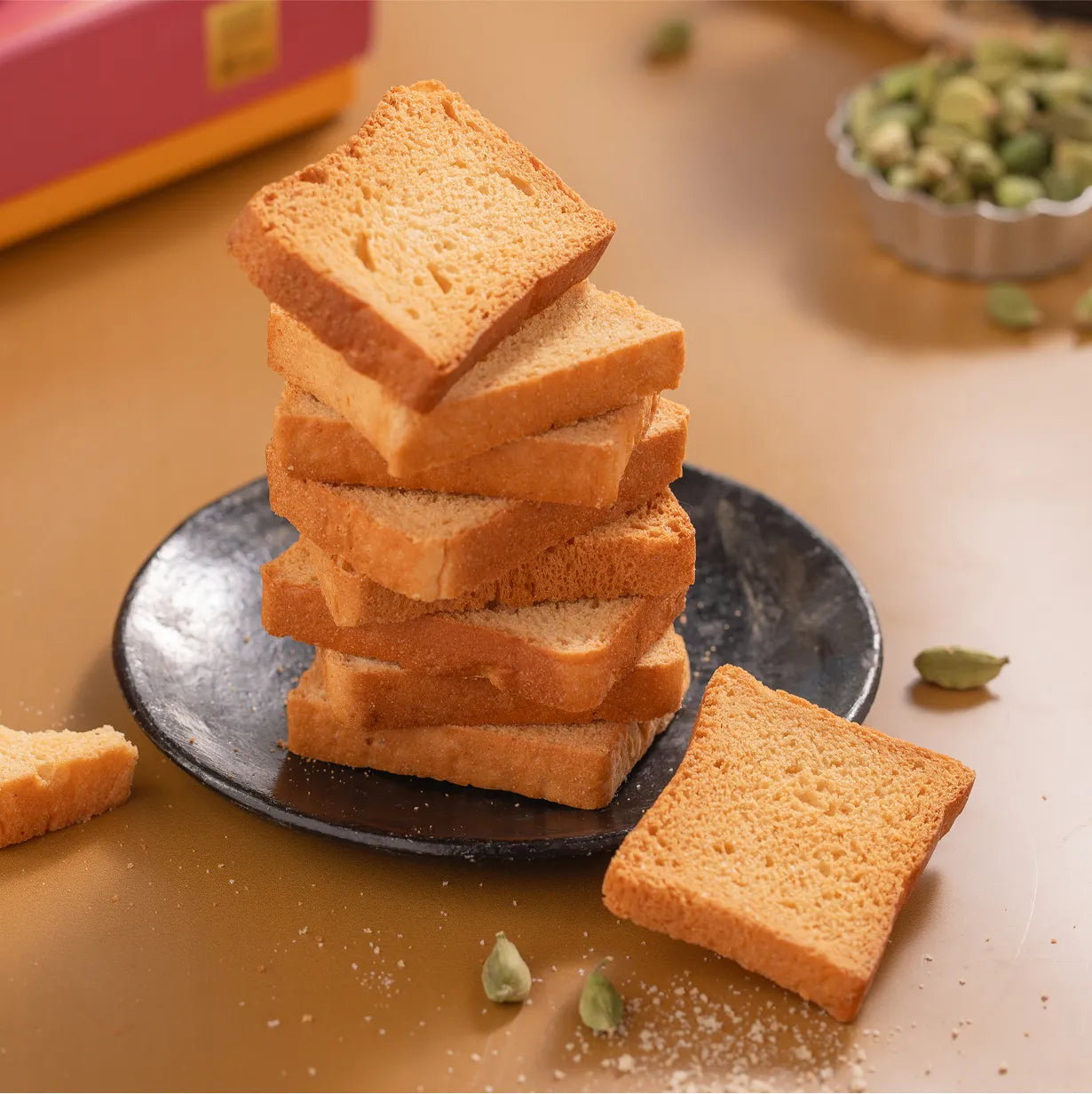 Whole Wheat Rusk (200G) - Sangam Sweets